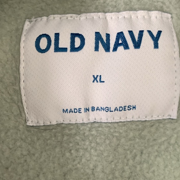 Old Navy hoodie men’s XL gray pullover fleece with pockets - Picture 3 of 6